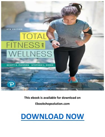 Total Fitness and Wellness 8th Edition PDF