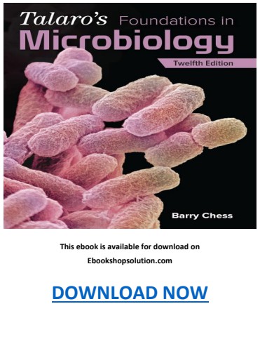 Talaro's Foundations in Microbiology 12th Edition PDF