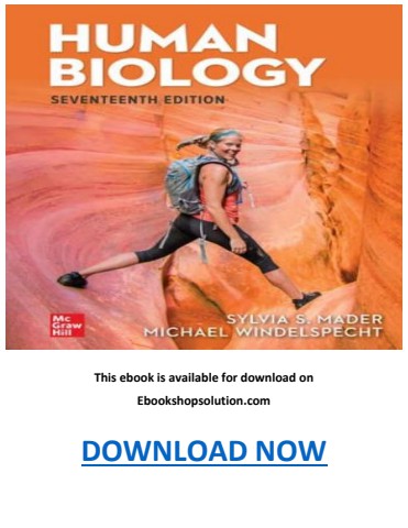 Human Biology 17th Edition PDF