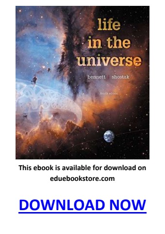 Life in the Universe 4th Edition PDF by Jeffrey Bennett