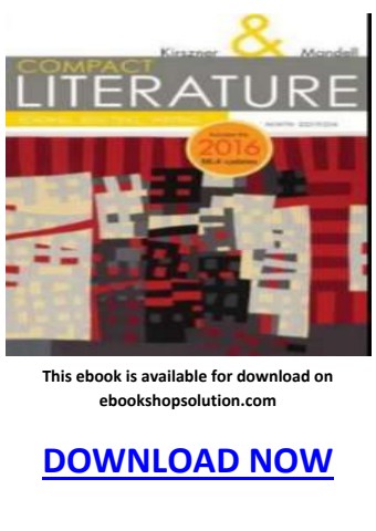 Compact Literature 9th Edition PDF