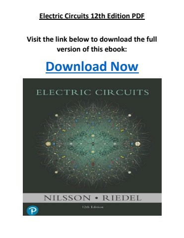 Electric Circuits 12th Edition.PDF