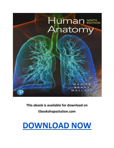 Human Anatomy 9th Edition Marieb & Mallatt PDF