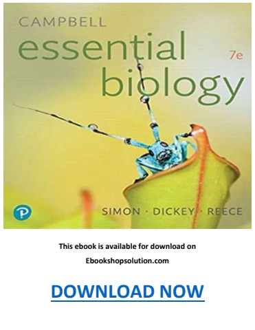 Campbell Essential Biology 7th Edition PDF