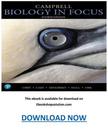 Campbell Biology in Focus 4th Edition PDF