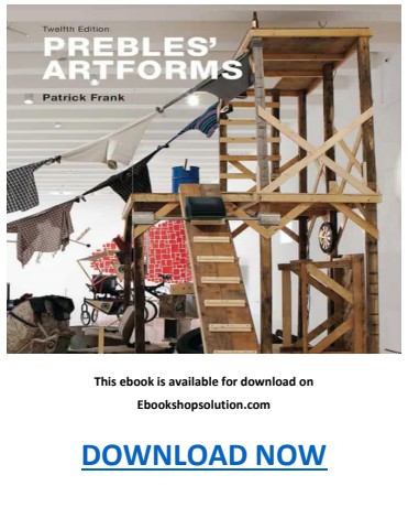 Prebles’ Artforms 12th Edition PDF