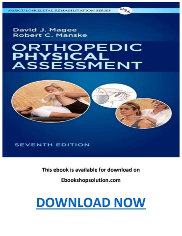 Orthopedic Physical Assessment 7th Edition PDF