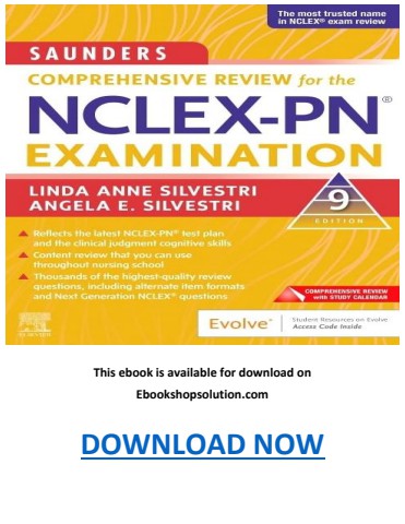 Saunders Comprehensive Review for the NCLEX-PN® Examination 9th Edition PDF