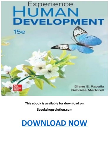 Experience Human Development 15th Edition PDF