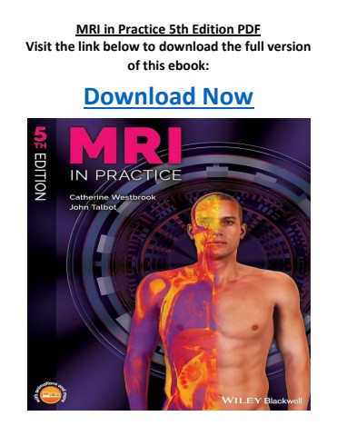 MRI in Practice 5th Edition PDF