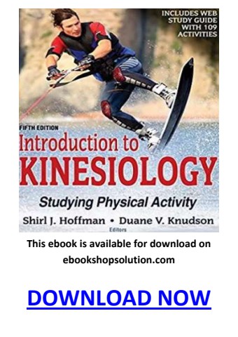 Introduction to Kinesiology 5th Edition PDF