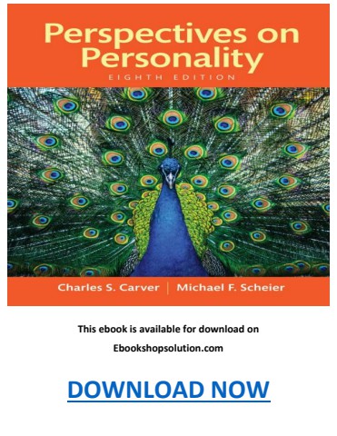 Perspectives on Personality 8th Edition PDF