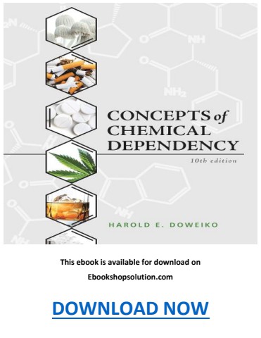 Concepts of Chemical Dependency 10th Edition PDF