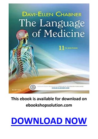 The Language of Medicine 11th Edition PDF