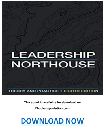 leadership theory and practice 8th edition PDF