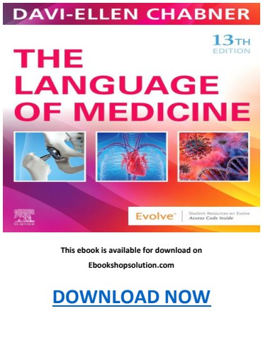 The Language of Medicine 13th Edition PDF