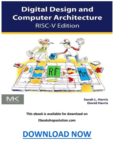 Digital Design and Computer Architecture Risc-v Edition PDF