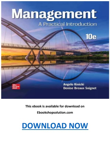 Management A Practical Introduction 10th Edition ebook PDF