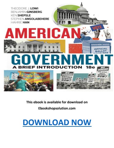 American Government A Brief Introduction 18th Edition PDF