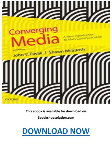 Converging Media 6th Edition PDF