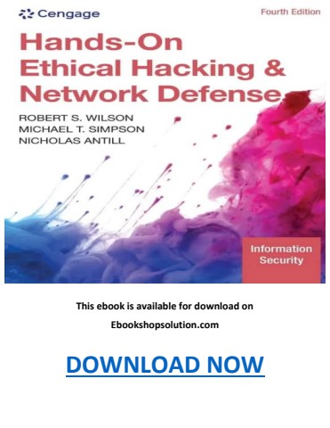 Hands-On Ethical Hacking and Network Defense 4th Edition PDF