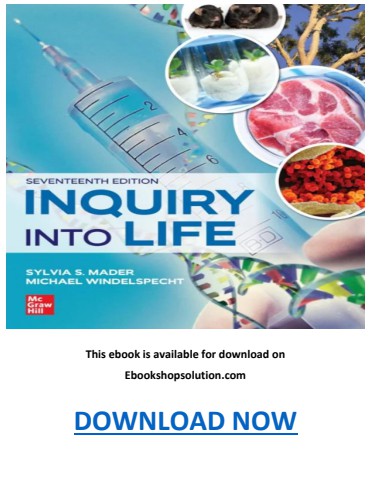 Inquiry into Life 17th Edition PDF