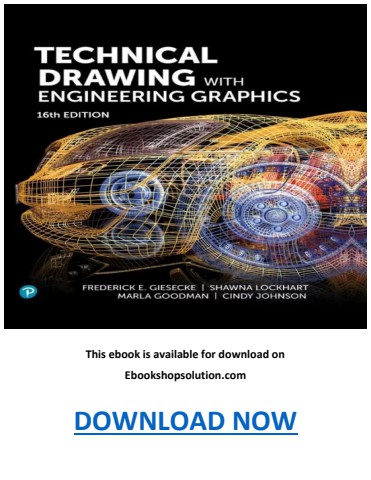 Technical Drawing with Engineering Graphics 16th Edition PDF