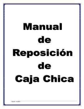 Manual Caja Chica