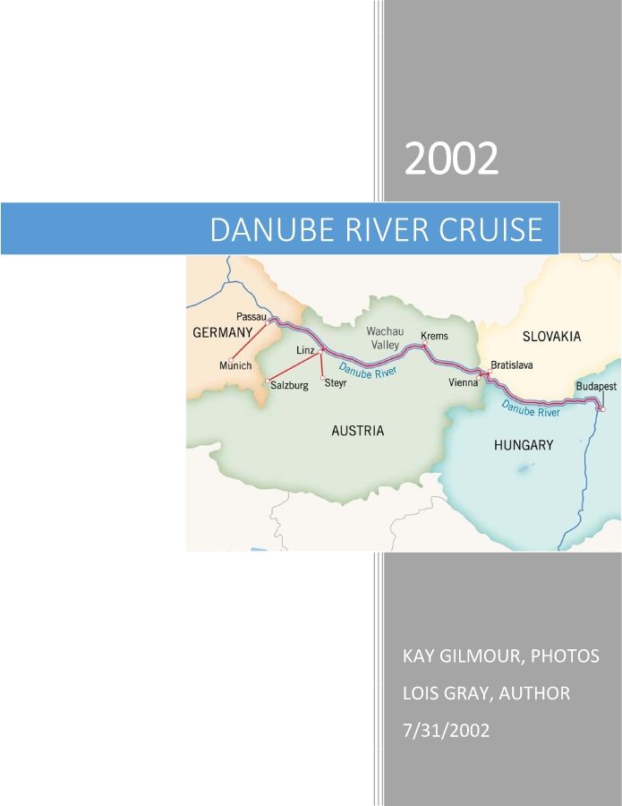 DANUBE RIVER CRUISE in 2002