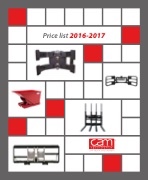 CAM pricelist 2016-2017