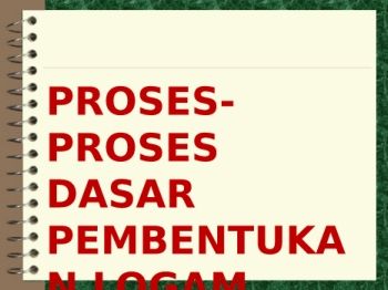 Pembentukan Logam