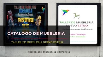 CATALOGO DE MUEBLES