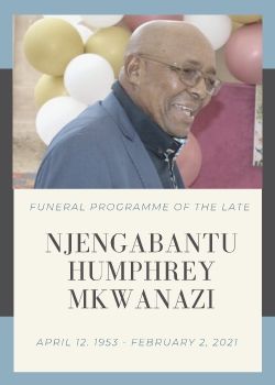 Funeral service of Njengabantu Humphrey Mkwanazi 