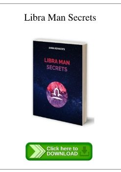 Libra Man Secrets PDF Download Free