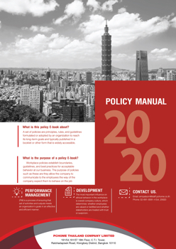 Policy Manual PChome Thai