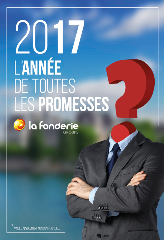 La Fonderie - Carte de voeux 2017