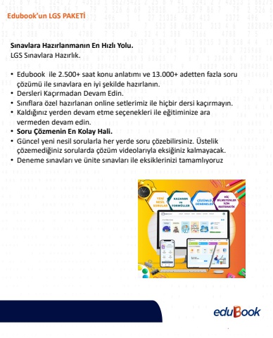 Edubook LGS Paketi