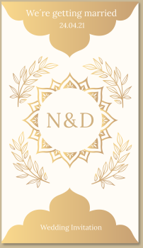 Nomsa & Dingaan Wedding Invitation