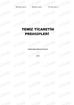 TEMİZ TİCARET EBOOK