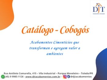 Catálogo Cobogós