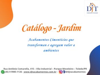 Catálogo Jardim