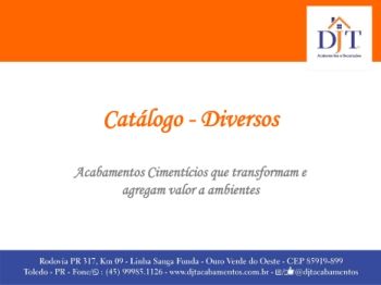 Catálogo Diversos