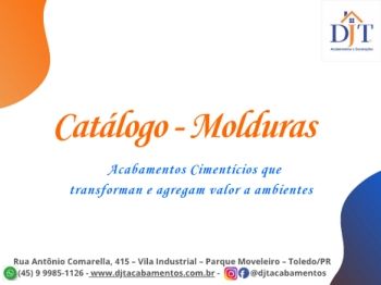  Catálogo Molduras