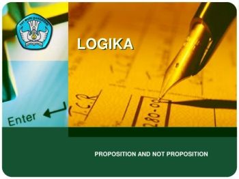 LOGIKA MATEMATIKA KELAS XI SMT-2