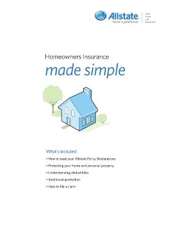 Allstate Home Owners 