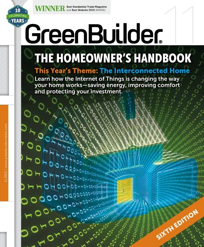 November 2015 Green Builder Magazine