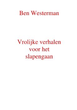 Vrolijke verhalen voor het slapengaan, inkijkexemplaar_Neat