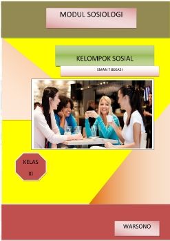 Modul Sosiologi Kelas XI KD  3.1 dan 4.1