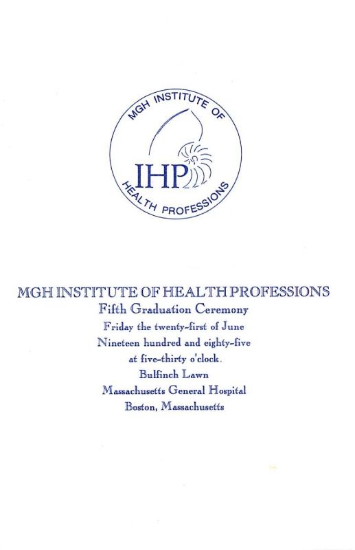5th Commencement Ceremony June 21, 1985