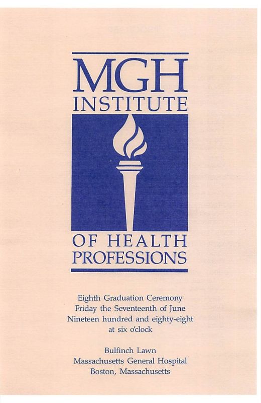 8th Commencement Ceremony June 17, 1988